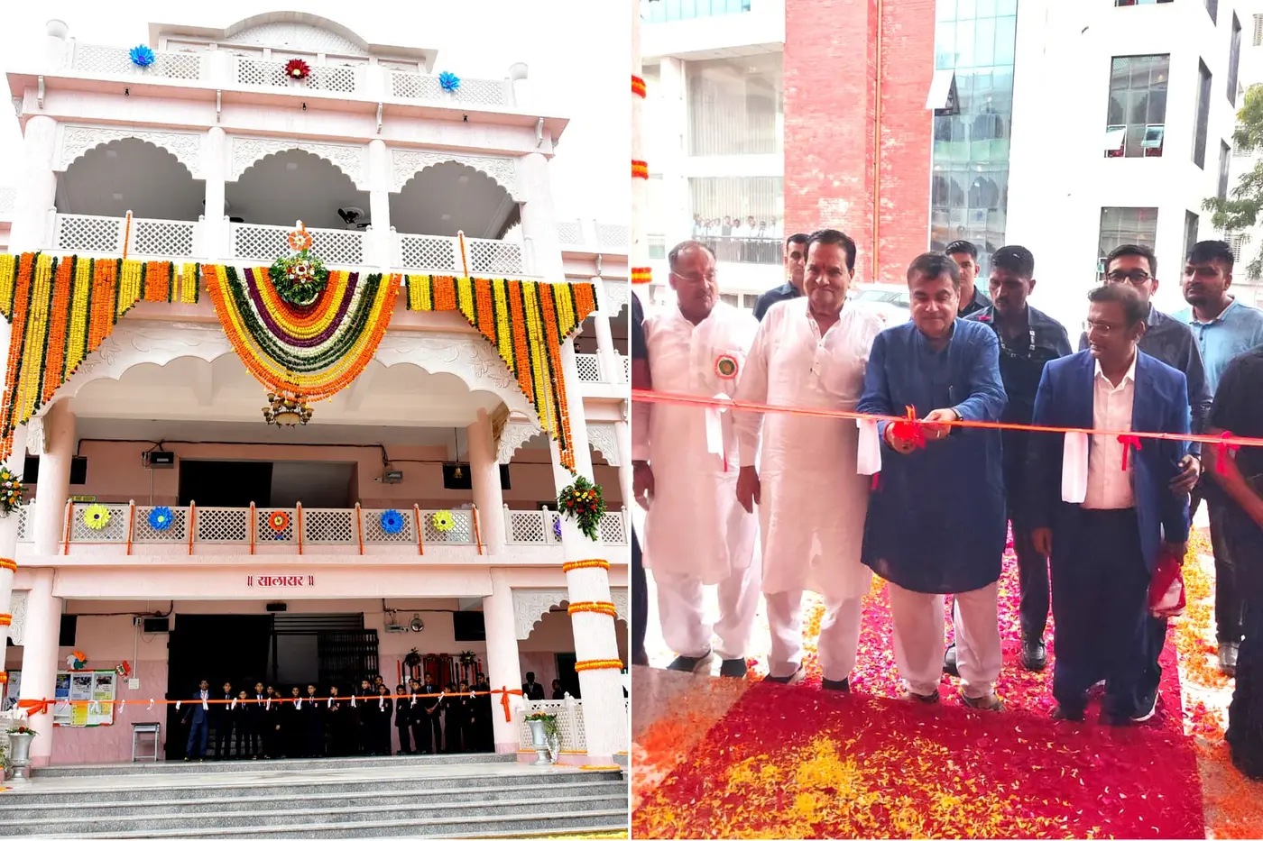 Sahakar Vidya Mandir - Minister Nitinji Gadkari