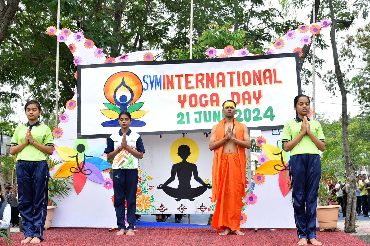 Sahakar Vidya Mandir - Yoga Day