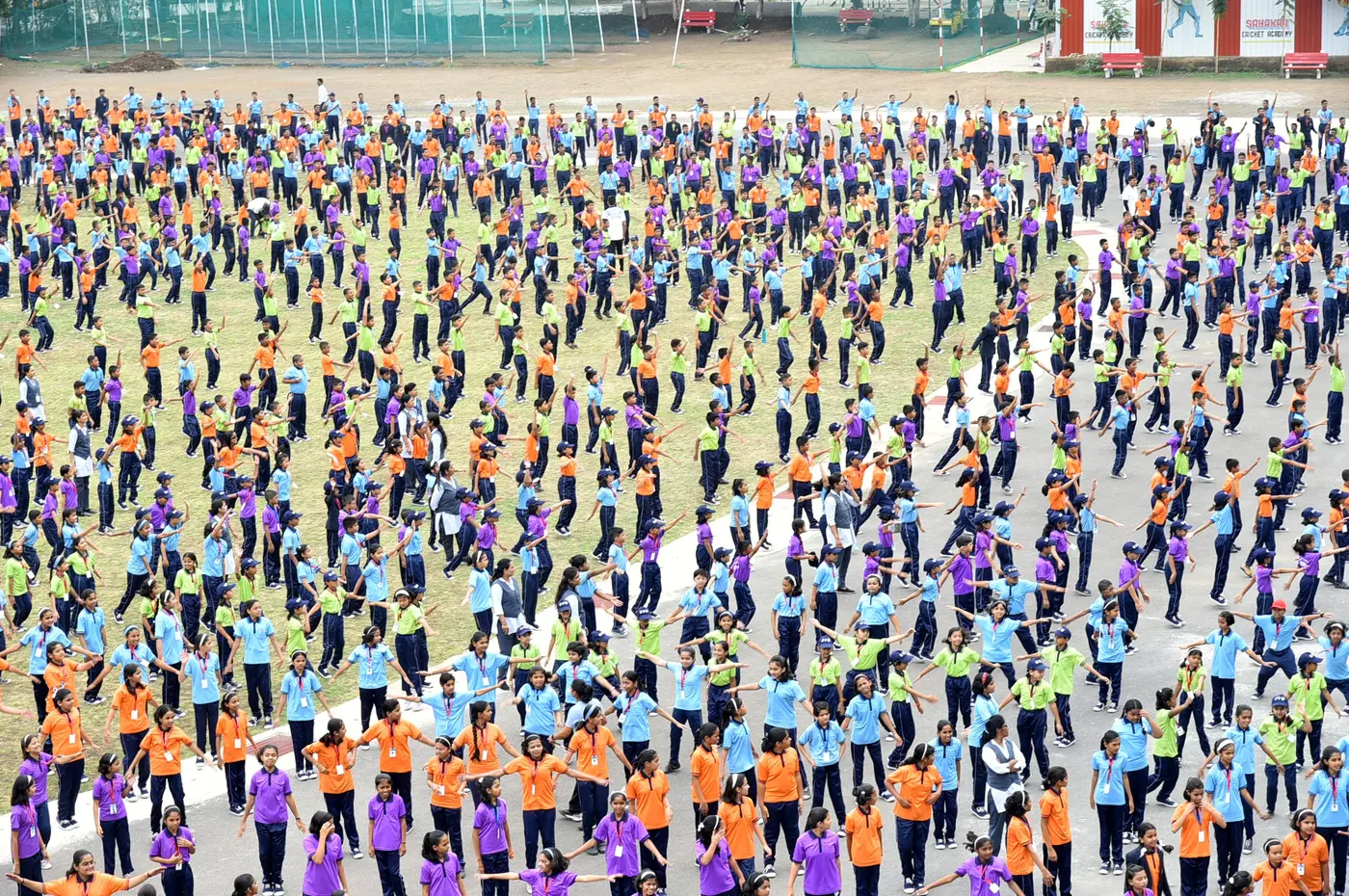 Sahakar Vidya Mandir - Yoga Day