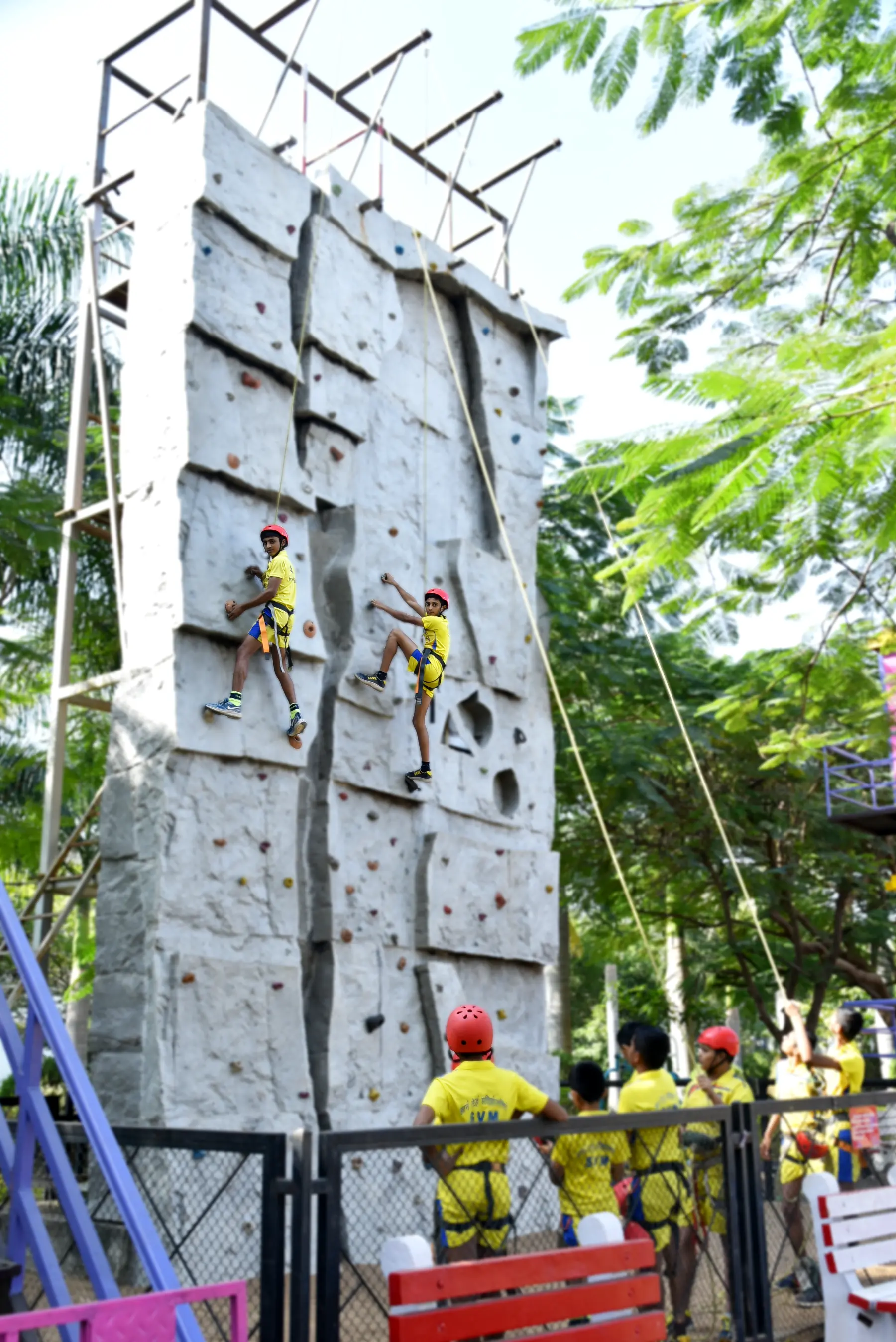 Sahakar Vidya Mandir - Wall Climbing